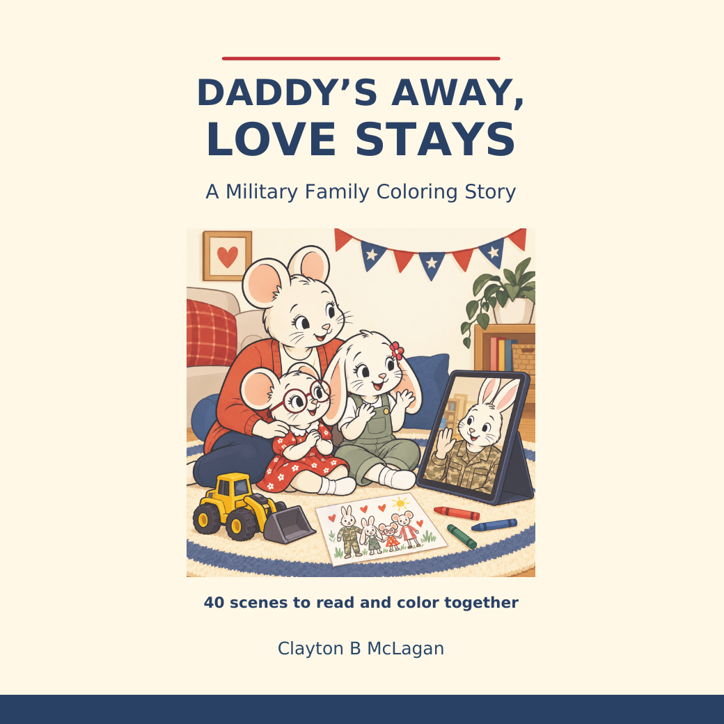 Daddy's Away, Love Stays cover